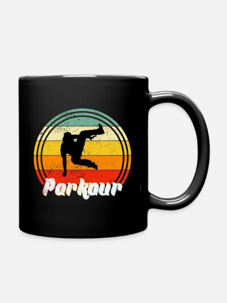 parkour - Mug uni - noir