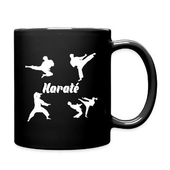 Karaté - Mug uni - noir - Droite