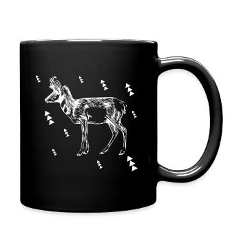 Cerfs - Forest Nature Animal Welfare - Mug uni - noir - Droite