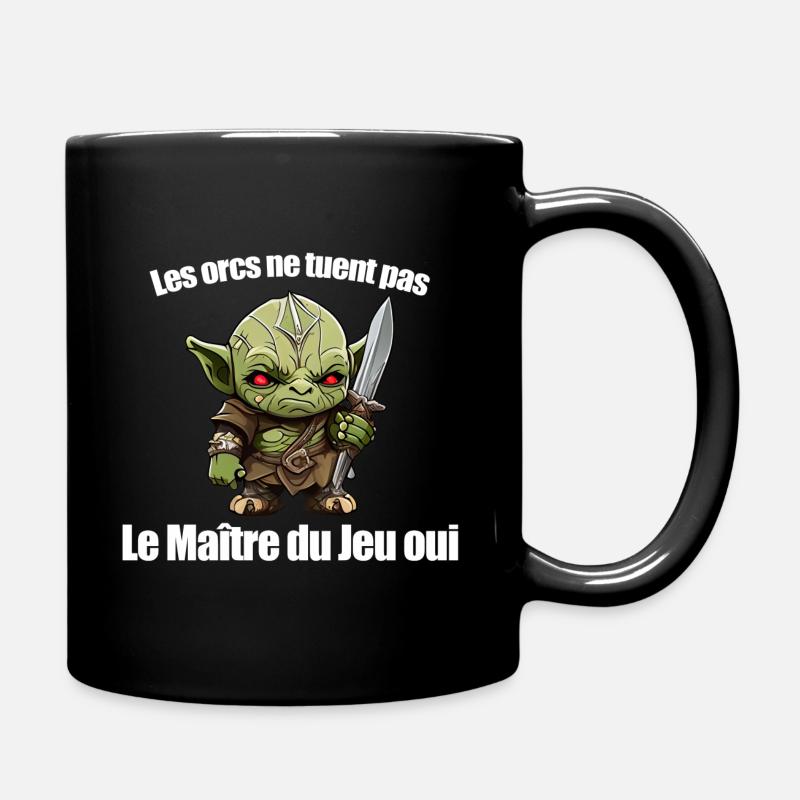 jdr maitre du jeu 3 - Mug uni - noir