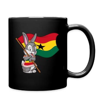 Lapin du Ghana - Mug uni - noir - Droite