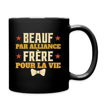 Beauf Mariage Idée Pour Beau-Frère - Mug uni - noir - Droite