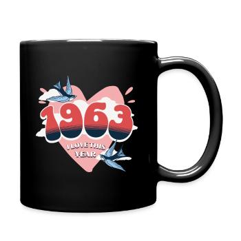 Birthday 60 years adores year of birth 1963 - Full Colour Mug - black - Right