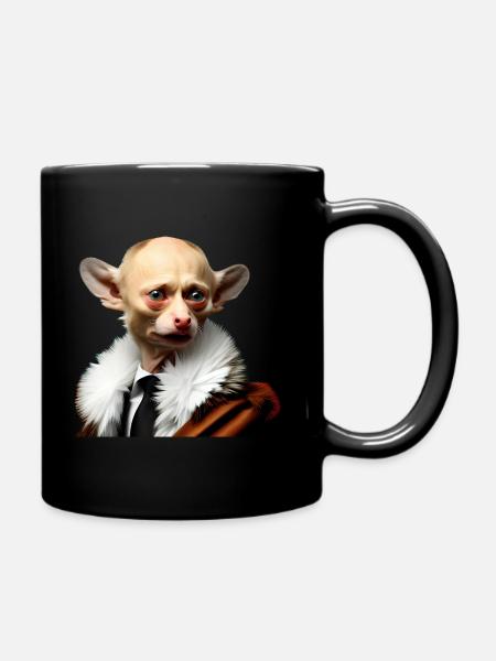 FCK PTN - Tasse einfarbig - Schwarz