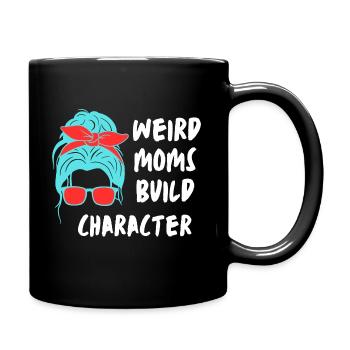 Funny Mother's shirt - Mug uni - noir - Droite