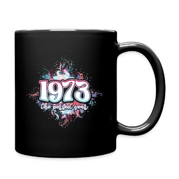 Fête Anniversaire Femme 1973 50 Ans Anniversaire - Mug uni - noir - Droite