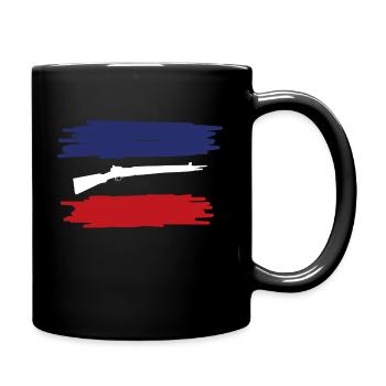 Gewehr MAS 36 Flagge - Bewaffnung - Tasse einfarbig - Schwarz - Rechts