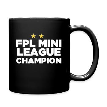 FPL League Champion (2 Stars) - Full Colour Mug - black - Right