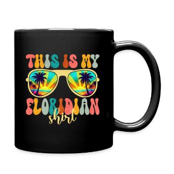 Adore Floride Vacances Été - Mug uni - noir - Droite