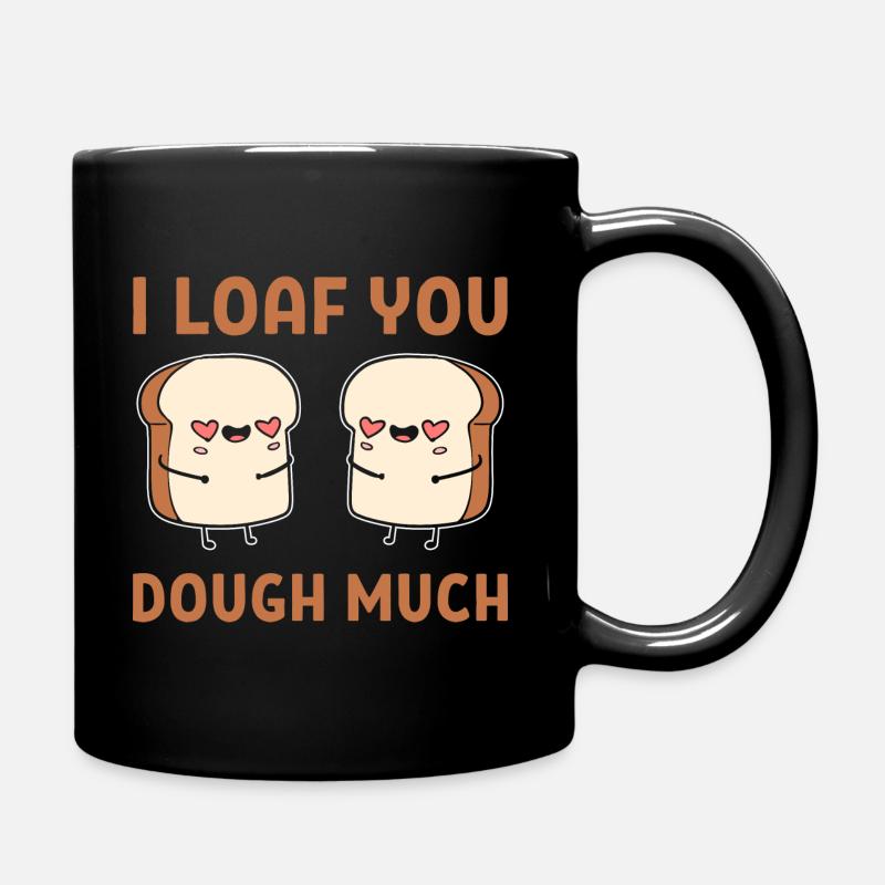 Lustiges Backen Koch oder Kochen - Tasse einfarbig - Schwarz