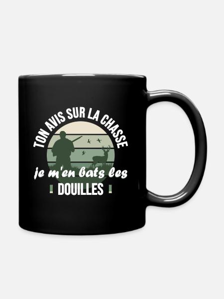 Ton avis sur la chasse - Mug uni - noir