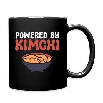 Kimchi -Liebhaber Kochen - Tasse einfarbig - Schwarz - Rechts