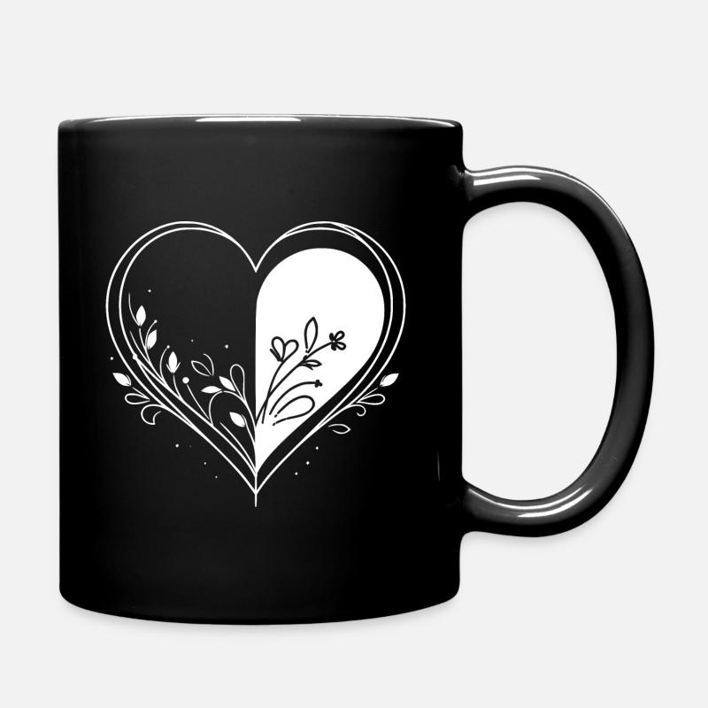 La Saint-Valentin - Mug uni - noir