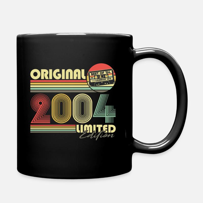Original 2004 Vintage Anniversaire Vintage Rétro - Mug uni - noir