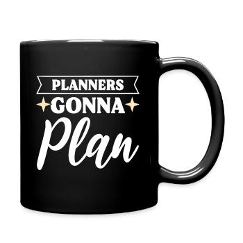 Lustiger Veranstaltungsmanager - Tasse einfarbig - Schwarz - Rechts