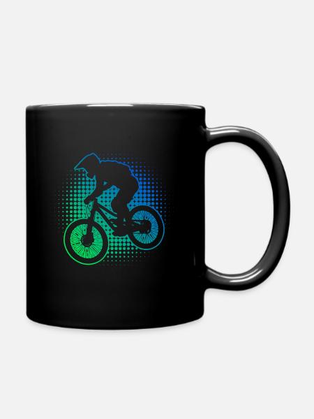 Cyclisme VTT Femme Cyclisme VTT Homme - Mug uni - noir