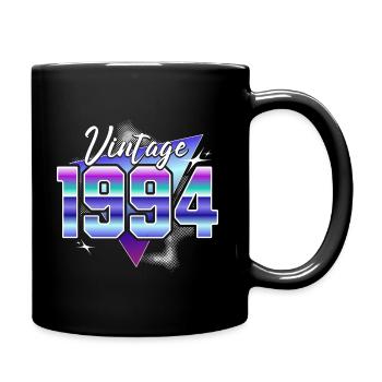 Retro 30eme Anniversaire 1994 - Mug uni - noir - Droite