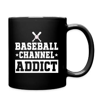 Adore Regarder Les Matchs De Baseball - Mug uni - noir - Droite