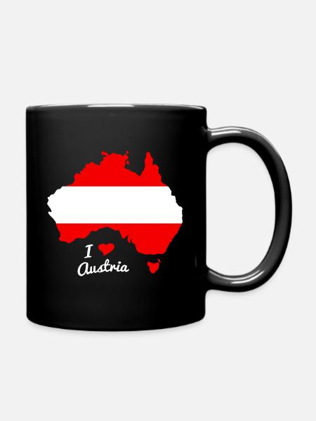 J’aime l’Autriche - Mug uni - noir