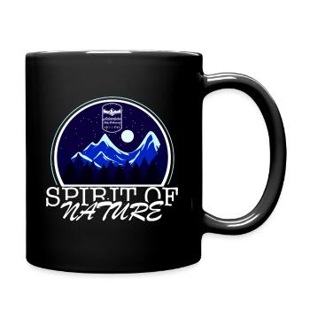 de la Nature - Mug uni - noir - Droite