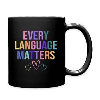 Ausbildung Bilingualer Humorlehrer - Tasse einfarbig - Schwarz - Rechts