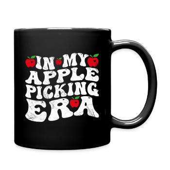 In My Apple Picking Era - Full Colour Mug - black - Right
