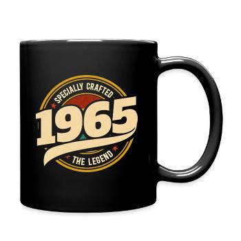 Vintage Year 1965 Legend 60 Years Anniversary - Full Colour Mug - black - Right