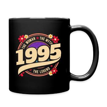Millésime 1995 Légende 30 Ans Anniversaire Femme - Mug uni - noir - Droite