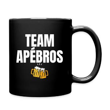 Team Apébros Apéro Humour - Mug uni - noir - Droite