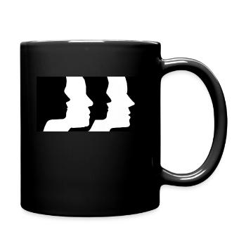 Shapeshift - Tasse einfarbig - Schwarz - Rechts