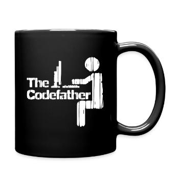 Informatiker - Tasse einfarbig - Schwarz - Rechts