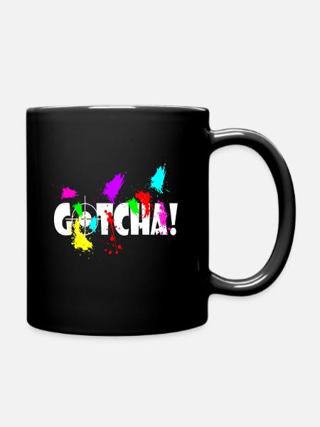 Paintballer Geschenk Paintballmannschaft Paintball - Tasse einfarbig - Schwarz