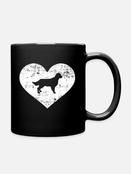 Golden Retriever - Mug uni - noir