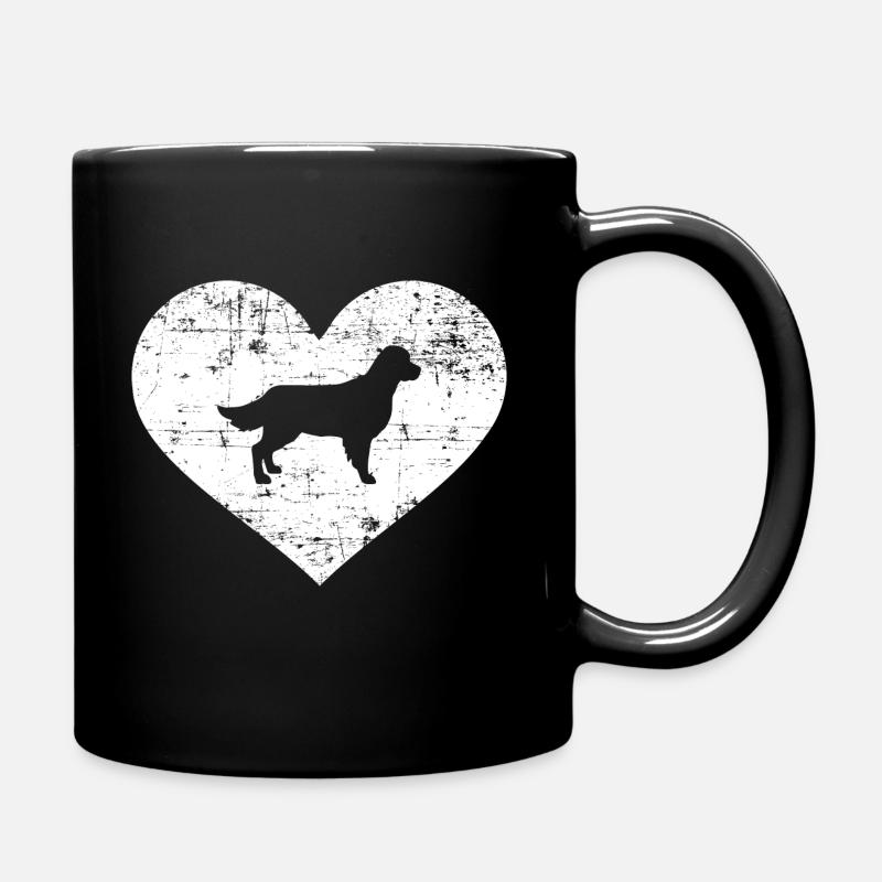 Golden Retriever - Mug uni - noir