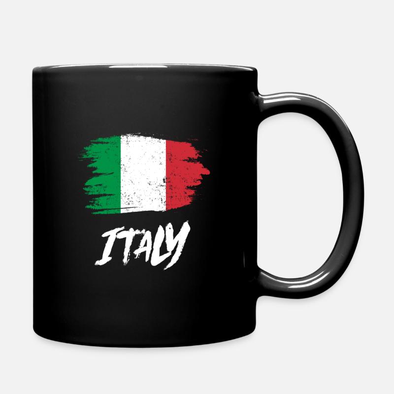 Drapeau Italie Italie drapeau italien cadeau - Mug uni - noir
