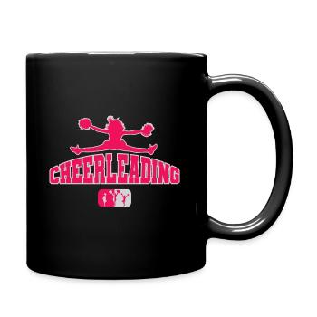 Cheerleading Cheerleader Team Sportart - Tasse einfarbig - Schwarz - Rechts