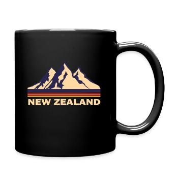 Nouvelle-Zélande - Mug uni - noir - Droite