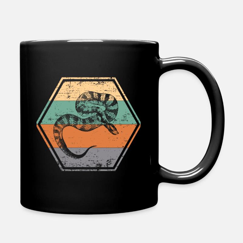 Snake - Full Colour Mug - black