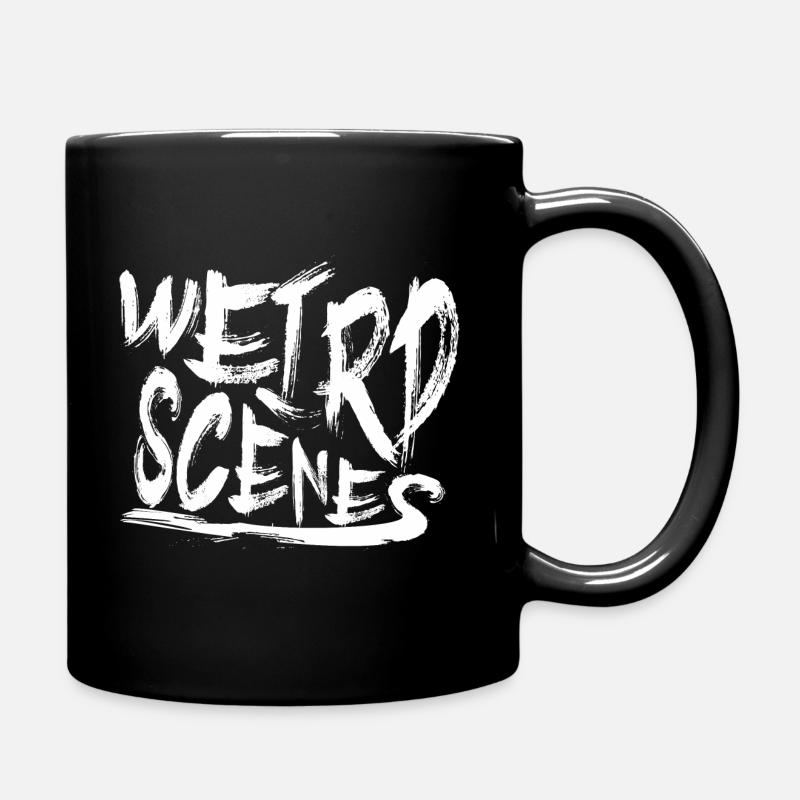 Cadeau de scènes étranges - Mug uni - noir
