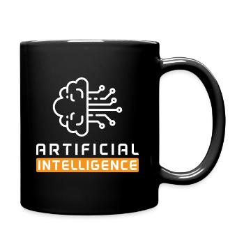Artificial Intelligence - Full Colour Mug - black - Right