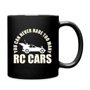 Man kann nie zu viele RC Cars RC Racing Racer - Tasse einfarbig - Schwarz - Rechts