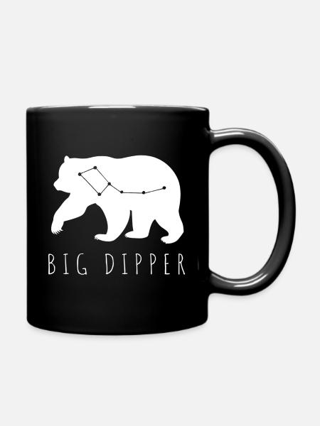 Big Dipper - Tasse einfarbig - Schwarz