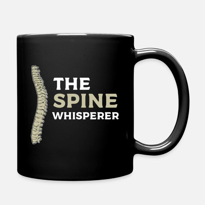 Physiotherapie - Tasse einfarbig - Schwarz