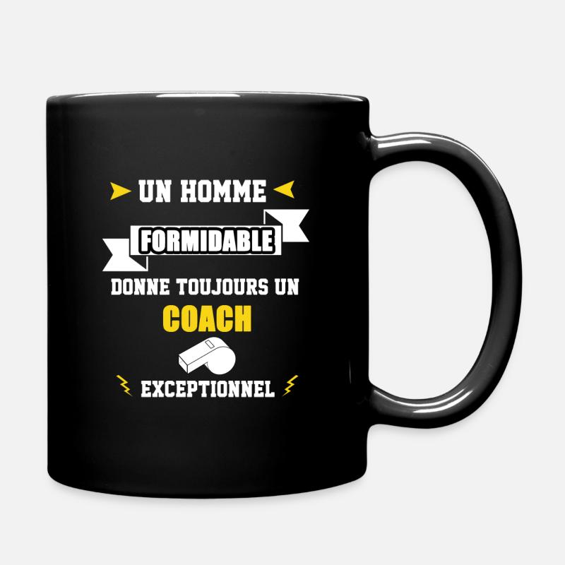 Homme formidable COACH exceptinnel - Mug uni - noir