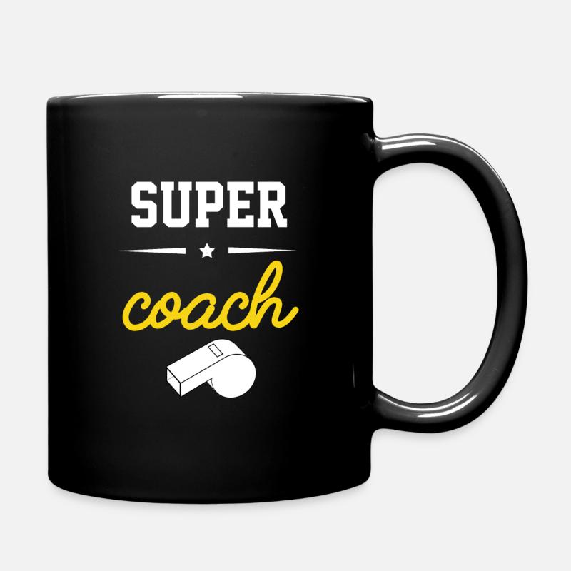 SUPER COACH - Mug uni - noir