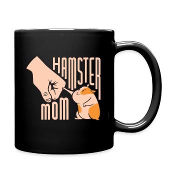 Hamster Mom - Full Colour Mug - black - Right