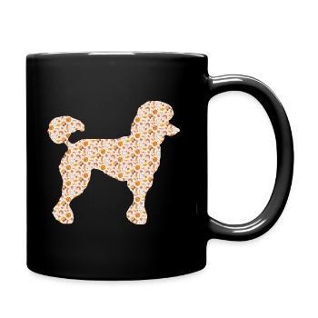 Tolles Design für Pudel Hundebesitzer - Tasse einfarbig - Schwarz - Rechts