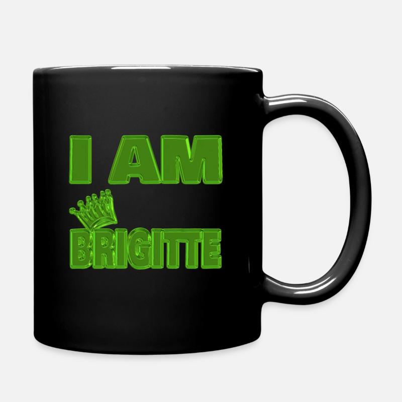 Brigitte - Tasse einfarbig - Schwarz
