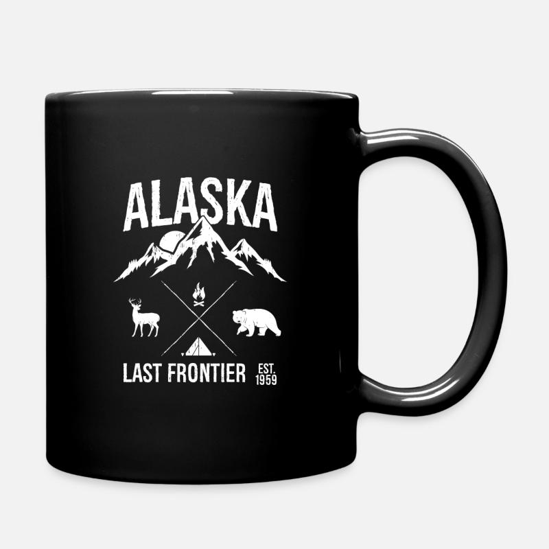 Alaska - Tasse einfarbig - Schwarz
