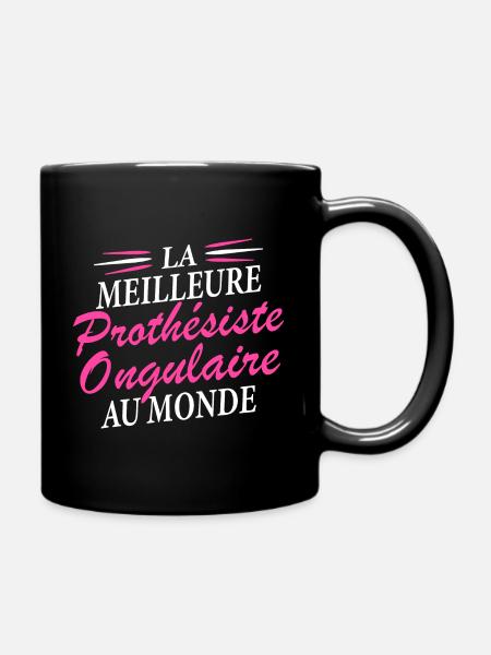 la meilleure prothesiste ongulaire au monde - Mug uni - noir